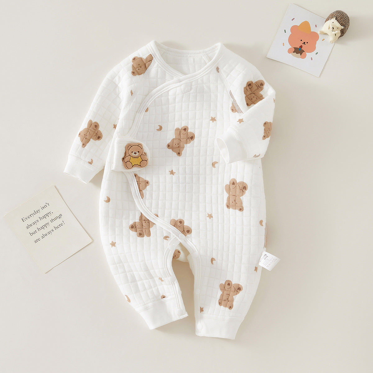 Baby's Thin Cotton Warm Jumpsuit Baby Romper