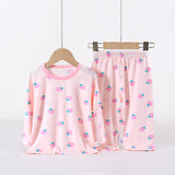 Youke Silk Home Wear Nine-quarter Sleeve Boneless Suit