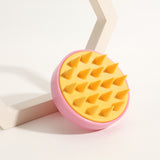 Massage Tool Cleansing Scalp Bath Comb Hair Tools Soft Silicone Shampoo Brush