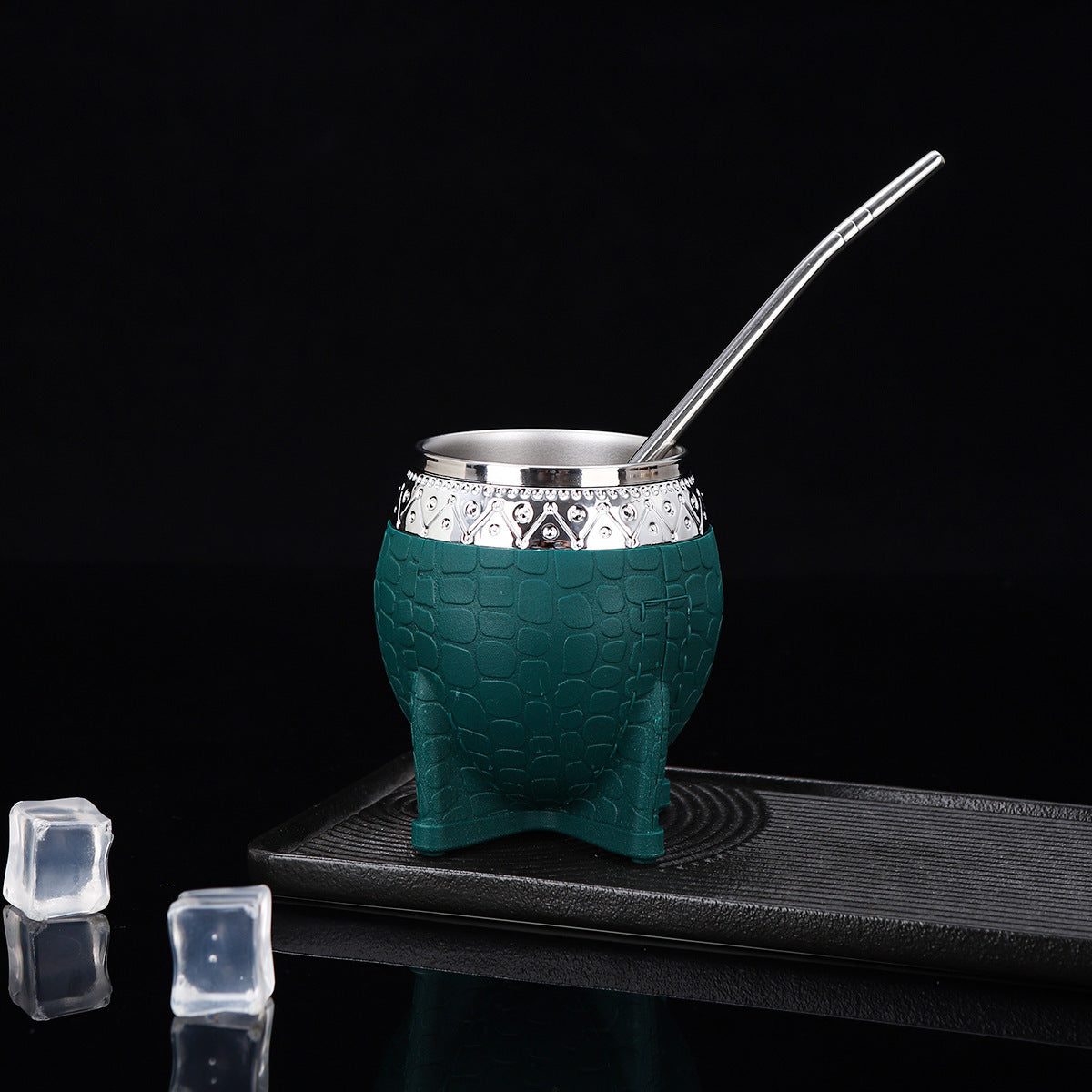 Stainless Steel Madai Cup Double-layer Vacuum With Straw Cup
