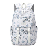 Printed Lightweight Backpack Large Capacity Middle School Student Schoolbag