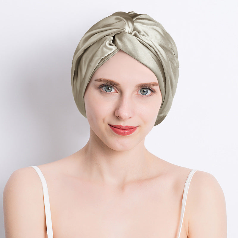 Seamless Double-layer Cross Comfort Nightcap