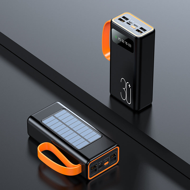 Power Bank Super Capacity Solar Outdoor Portable Camping Light