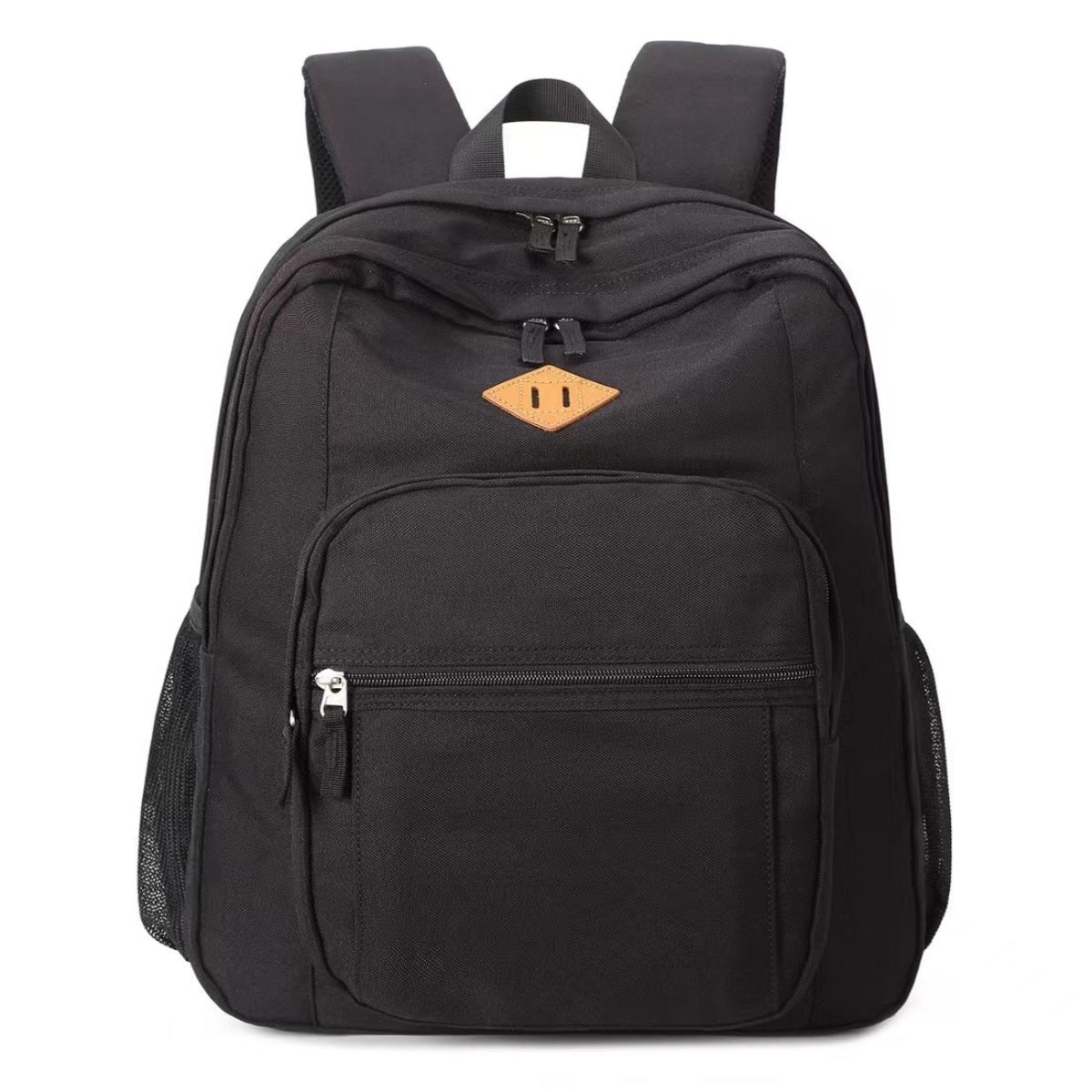 Large Capacity Black Wear-resistant Stain-resistant Casual And Lightweight Schoolbag