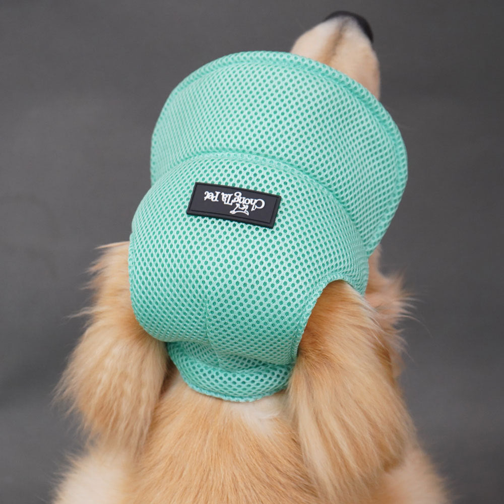 Ear Leakage Breathable Golden Retriever Dog Hat Summer Shading