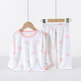 Youke Silk Home Wear Nine-quarter Sleeve Boneless Suit