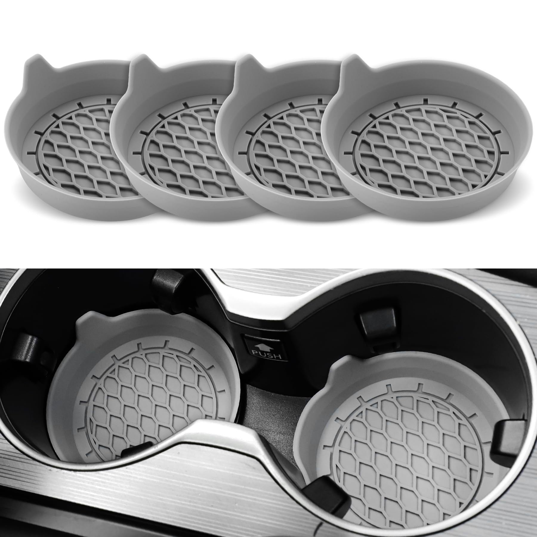 Car Anti-slip Silicone Coaster
