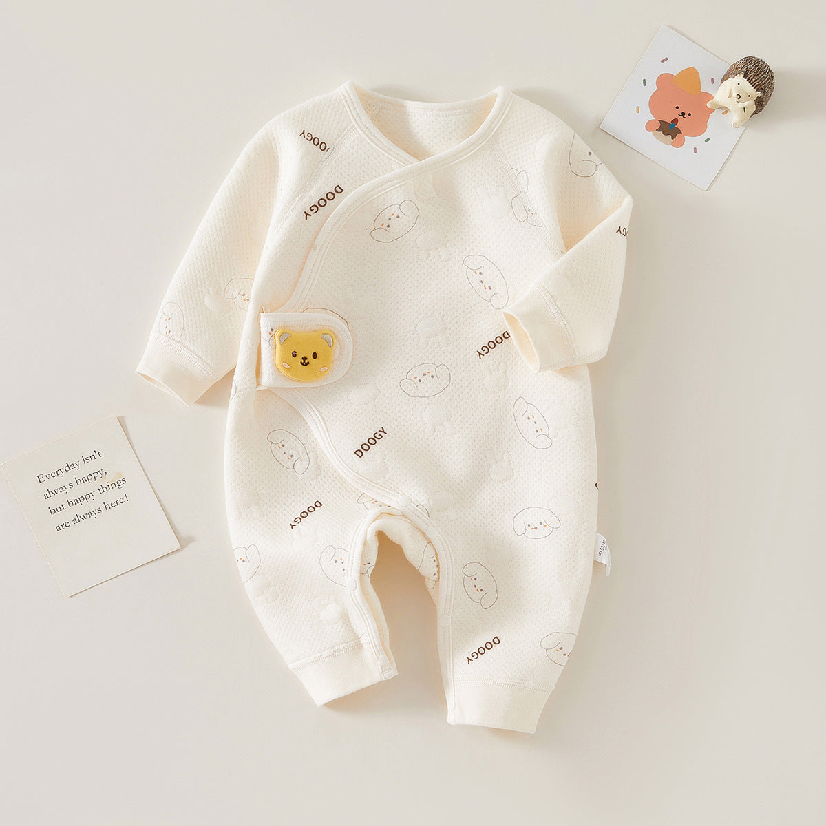 Baby's Thin Cotton Warm Jumpsuit Baby Romper