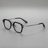 Pure Titanium Glasses Rim Retro Sheet Metal Eyeglass