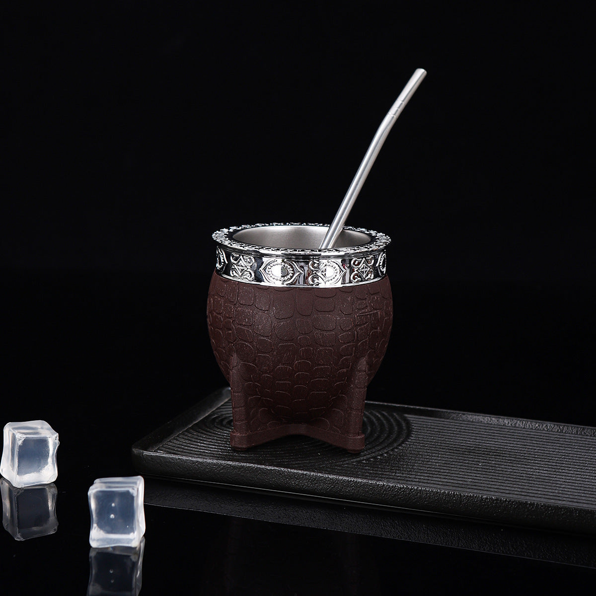 Stainless Steel Madai Cup Double-layer Vacuum With Straw Cup