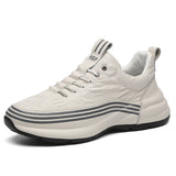Men's Breathable Leather Sports Shoes