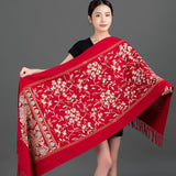Scarf Shawl Cashmere Warm Cheongsam Outerwear