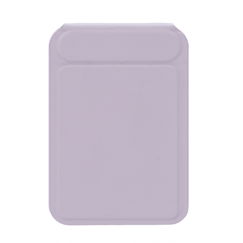 PU Magnetic Card Holder MagSafe Rotating Folding Bracket