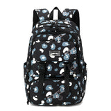 Printed Lightweight Backpack Large Capacity Middle School Student Schoolbag