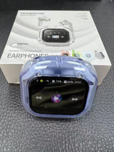 In-ear LCD Screen Noise Reduction Transparent Bluetooth Headset