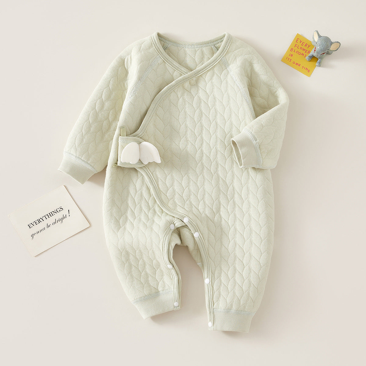 Baby's Thin Cotton Warm Jumpsuit Baby Romper