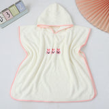 Children's Embroidery Bear Cloak Children's Bathrobes