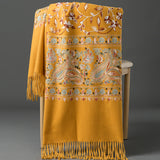 Scarf Shawl Cashmere Warm Cheongsam Outerwear