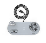 Six-in-one Multifunctional Wireless Vertical Desktop Phone Charging Bracket