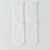 Women's Middle Tube Non-slip Boneless Pure Cotton Athletic Socks