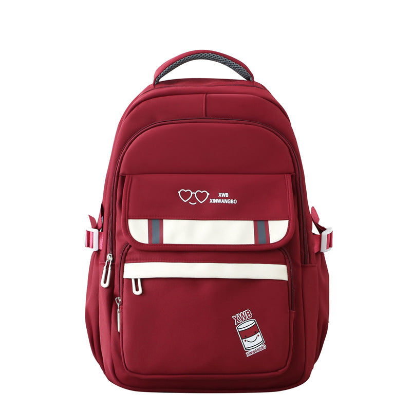 Korean Style Backpack Simple Good-looking Backpack Girls' Large Capacity
