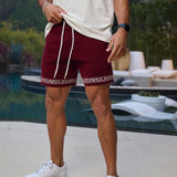 Men's American-style Underknee Sports Shorts
