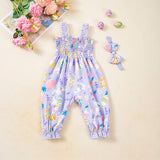 Easter Girls' Jumpsuit Toddler Party Clothing