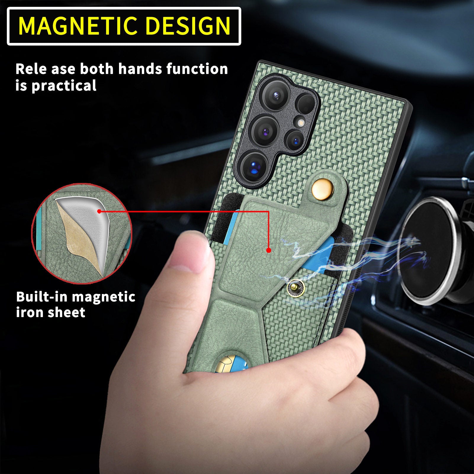 Bracket K-type Structure Card A36 Multifunctional A16 Phone Case