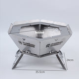 Portable Outdoor Camping Charcoal Barbecue Grill