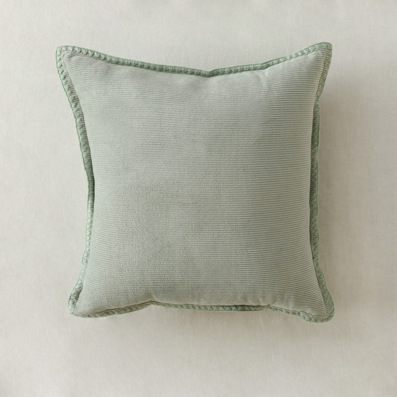 Home Fashion Simple Corduroy Couch Pillow