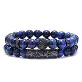 Tiger-Eye Bracelet Men's Versatile Accessories Niche High Sense Ornament Natural Stone Bracelet