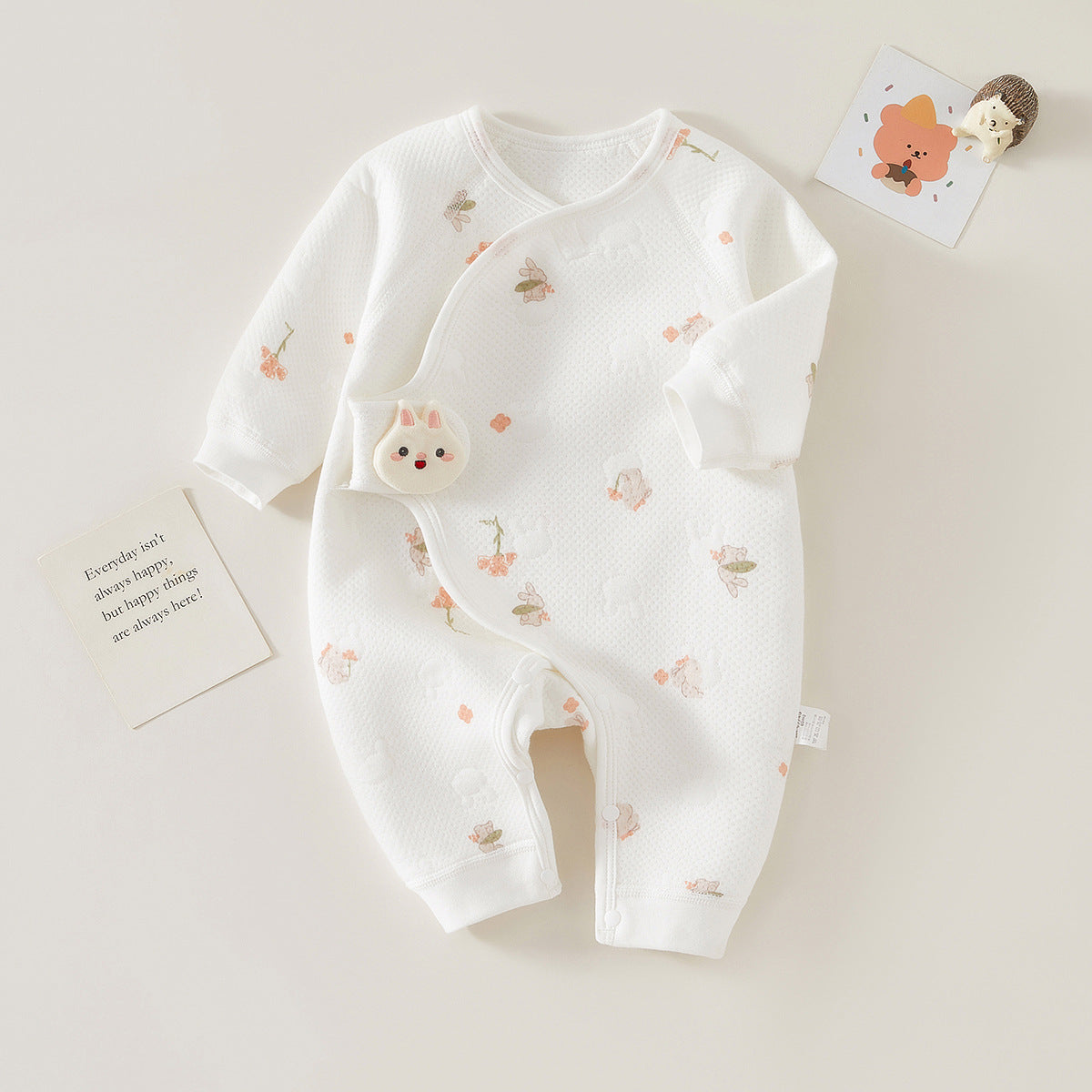 Baby's Thin Cotton Warm Jumpsuit Baby Romper