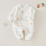 Baby's Thin Cotton Warm Jumpsuit Baby Romper