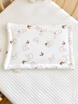 Newborn Cotton Gauze Beanie Pillow