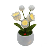 Hand-crocheted Small Night Lamp Ornament