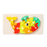 Puzzle Model Baby Cognitive Young Children Education Toy