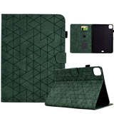 Tablet Leather Case Diamond Frosted Card Holder Drop-resistant