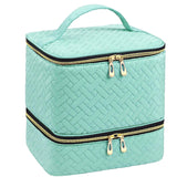 Nail Polish Essential Oil Storage Bag Portable Double Layer Makeup Storage Box