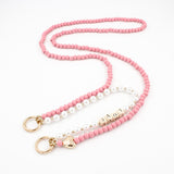 Autumn And Winter Wooden Bead Bag Chain Letter Double Layer