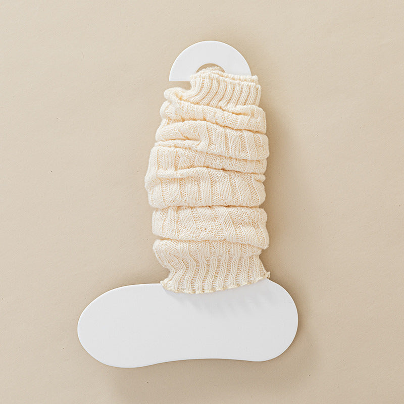Knitted Long Wool Bunching Socks