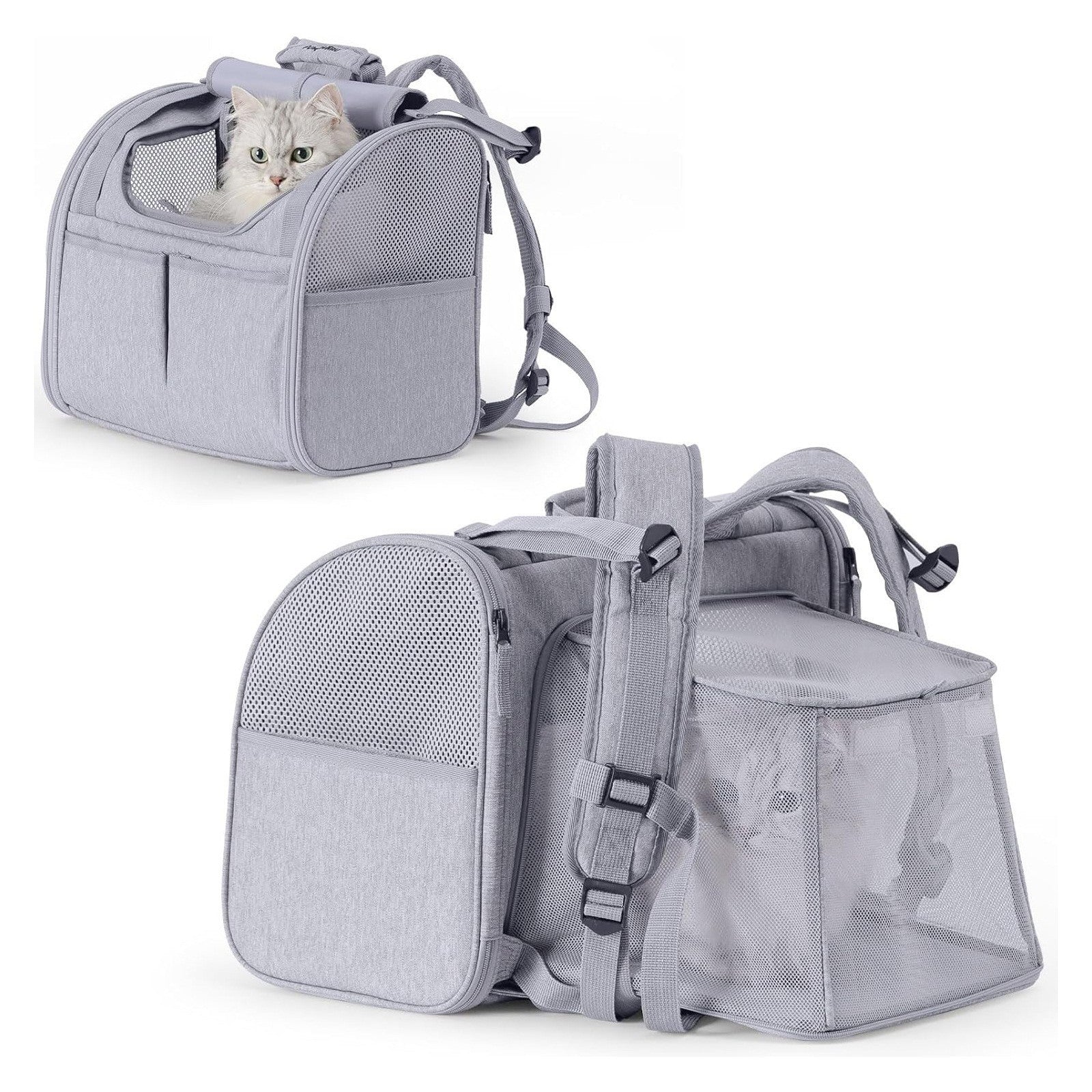 Expandable Breathable Outdoor Lightweight Cat Backpack