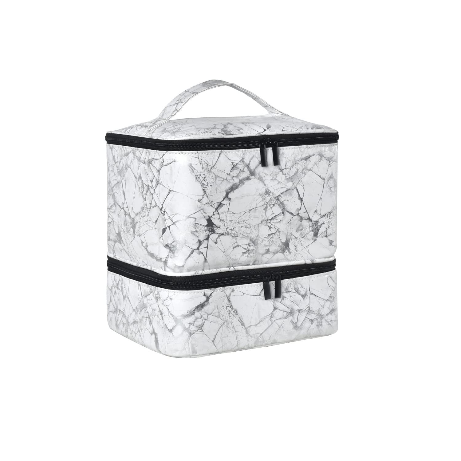 Nail Polish Essential Oil Storage Bag Portable Double Layer Makeup Storage Box