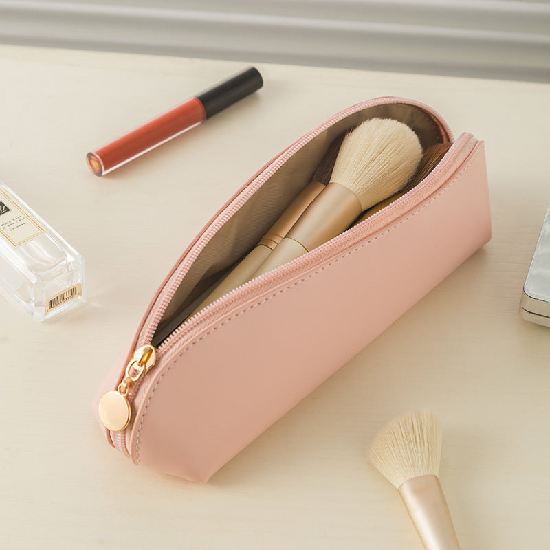 Wash Bag Internet Celebrity Ins Good-looking Portable Leather Bag