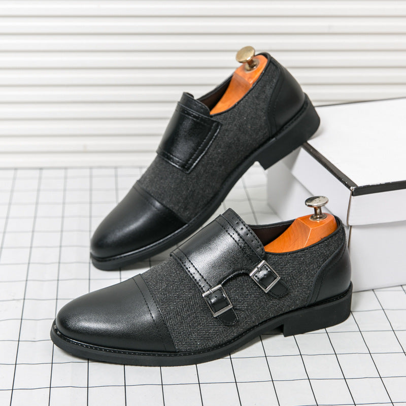 Fashion Men's Winter Retro British Style Shoes