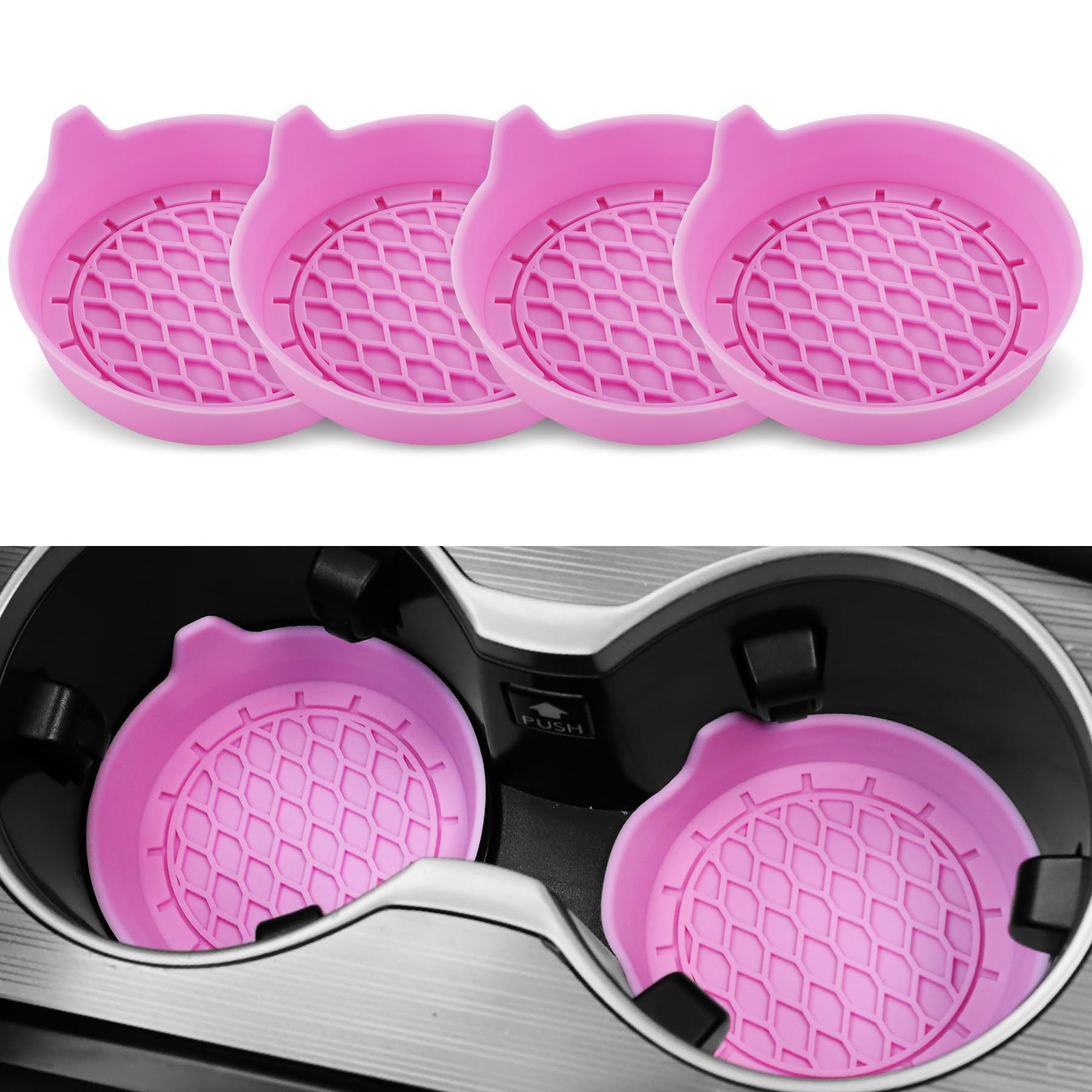 Car Anti-slip Silicone Coaster