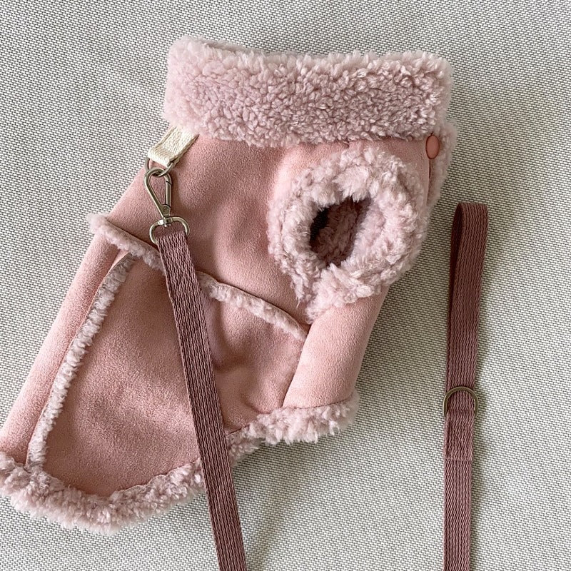 Pet Autumn And Winter Traction Warm Vest