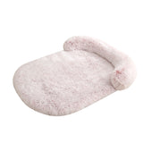 Plush Doghouse Cathouse Pet Bed Warm Cushion