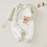 Baby's Thin Cotton Warm Jumpsuit Baby Romper