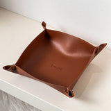 Affordable Luxury Style Leather Storage Tray