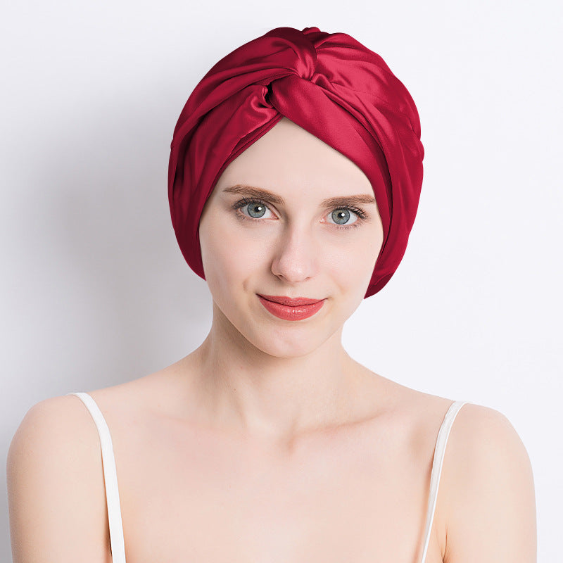 Seamless Double-layer Cross Comfort Nightcap
